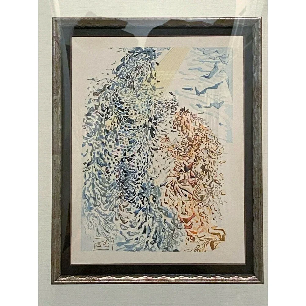 Divine Comedy - Woodcut by Salvador Dali Art Picture